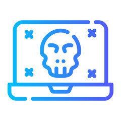 hacking gradient icon