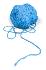 Wool knitting isolated ball of yarn yarn ball of wool craft