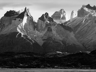 Patagonia black and white