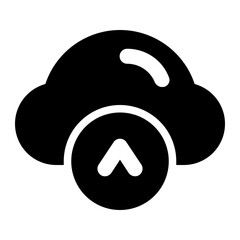 Icon Upload With Style Glyph