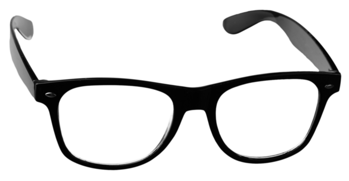 Horn Rimmed Glasses - Isolated