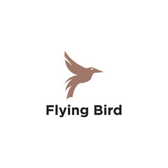 Flying bird logo