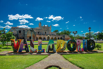 San Bernardino convent in Valladolid, Yucatan, Mexico