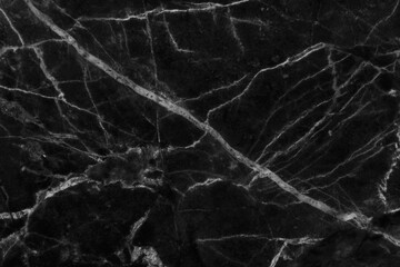 Black marble texture background with high resolution, top view of natural tiles stone floor in...