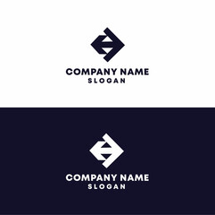 the letters H. vector logo monogram alphabet minimalist design	