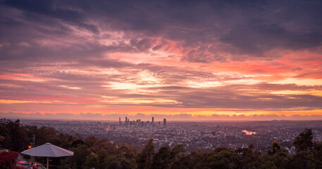 Brisbane City Sunrise