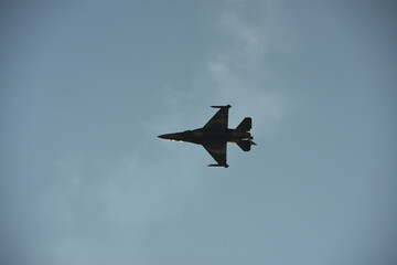 airplane in the sky