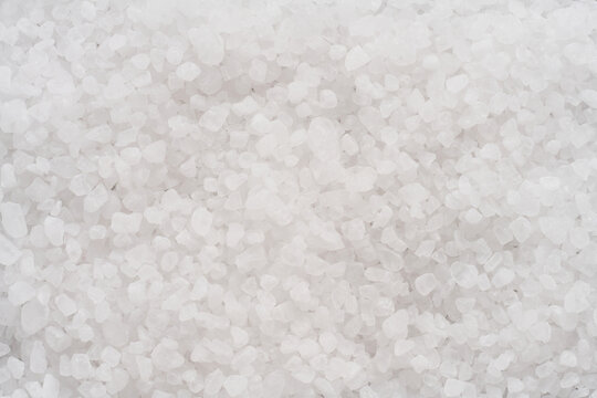 background sea salt large top view