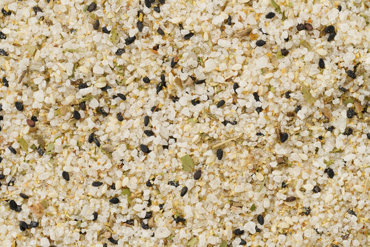 seasoning background close-up