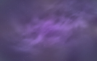 Obraz premium Light Purple vector pattern with night sky stars.