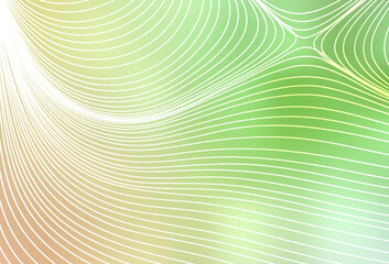 Light Green, Red vector pattern with sharp lines.