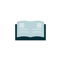Book theme icon suitable for web, application or additional components for your project