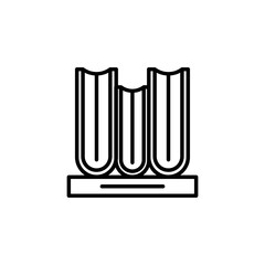 Educational theme icon suitable for web, application or additional components for your project