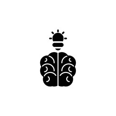 Brain theme icon suitable for web, application or additional components for your project