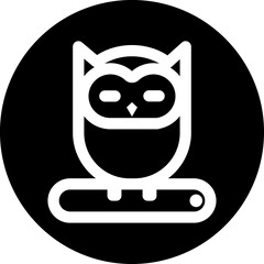 Owl bird symbol