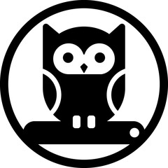 Owl bird symbol