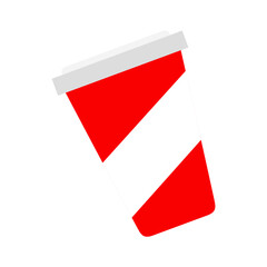 Drink cup vector illustration