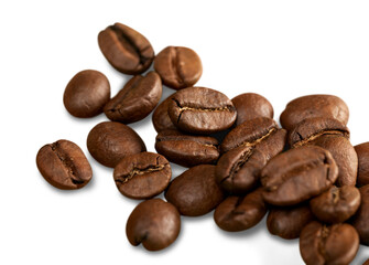 Brown Coffee Cup Beans collage