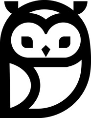 Owl bird symbol