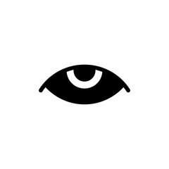 Outline eye icons. Open and closed eyes images, sleeping eye shapes with eyelash, vector supervision and searching signs, eye icon set. vision icon, see view icons, eyesight symbol, look sign