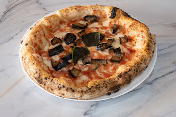 Panini pizze e insalate della cucina italiana