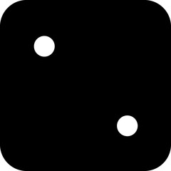 Dice line icon