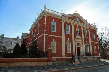 Fototapeta premium Front of American Philosophical Society - Philadelphia