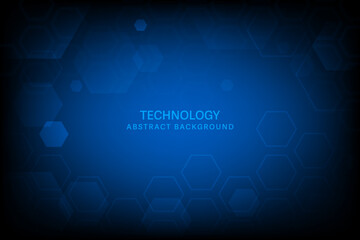 Vector abstract geometric shapes futuristic technology concept background.	