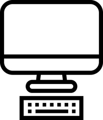 Computer, monitor, screen, pc icon