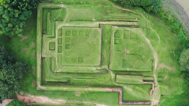 Govinda Vita at Mahasthangarh is another archaeological spot from the great Mahasthangarh of Bogra. This is also at Shibganj, and just opposite of the Mahastangarh Museum.