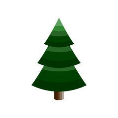 green christmas tree