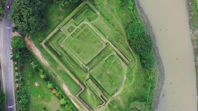 Govinda Vita at Mahasthangarh is another archaeological spot from the great Mahasthangarh of Bogra. This is also at Shibganj, and just opposite of the Mahastangarh Museum.