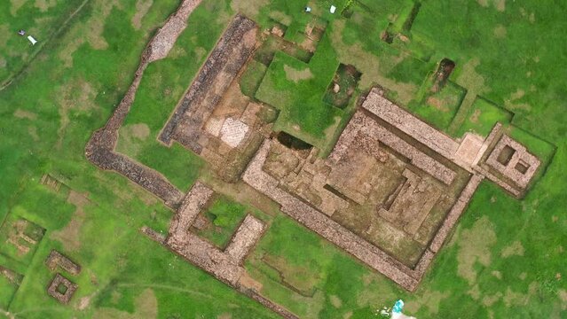 Parshuram Palace is an archaeological site located in the citadel of mahasthangarh (Mahasthangad), about 200m north of mankalir kunda. Bogura, Bangladesh