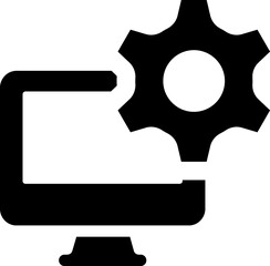 Computer Service glyph sign