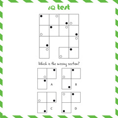 Practice Questions Worksheet for Education and IQ Test. Intelligence questions, Find next - puzzle questions