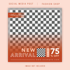 Urban Young Modern Style Fashion Sale Social Media Post Instagram Template