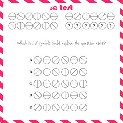 Practice Questions Worksheet for Education and IQ Test. Intelligence questions, Find next - puzzle questions