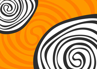 Abstract background with swirl line pattern and with some copy space area