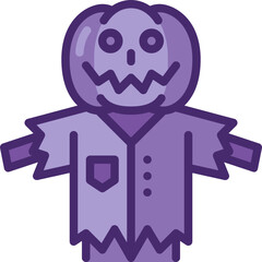 scarecrow two tone icon