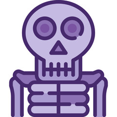 skeleton two tone icon