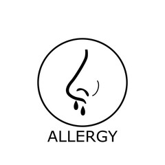 Runny Nose allergy Icon