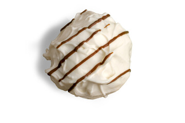 White chocolate candy , praline , truffle