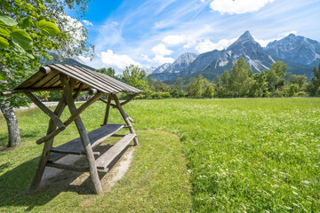Zugspitze in Bavaria, Germany