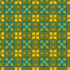 Decorative tartan plaid tiles pattern illustration