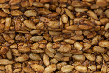 the sunflower kernels caramel bar