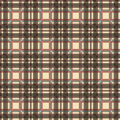 Decorative tartan plaid tiles pattern illustration