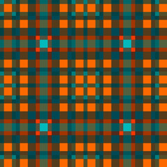 Decorative tartan plaid tiles pattern illustration