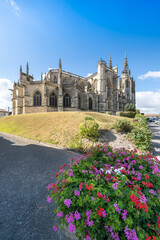 Obraz premium Basilique Notre-Dame de l'Épine, France
