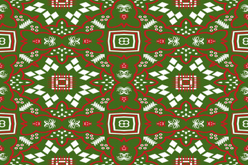 ethnic abstract art tribal seamless pattern Folk Embroidery, ikat Patterns, Aztec Geometric Art Ornament Prints, Carpet Designs, Wallpaper, Clothing, Wraps, Fabrics, Covers, Textiles , background imag