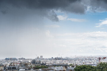 Obraz premium Panorama of Paris, France